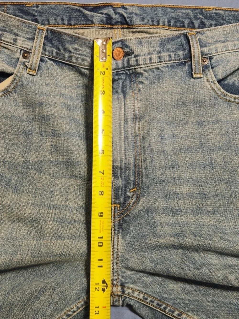 Levi's 569 Loose Straight Men's Jeans Light Wash Denim Size 40x30